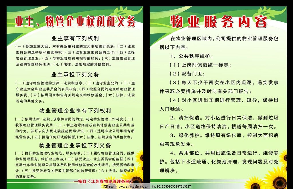 物业管理 从图片中透视社区服务的精细化与专业化